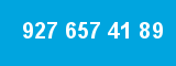 927 657 41 89 927 657 41 89